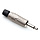 Amphenol JACK PLUG 3,5MM MONO SATIN