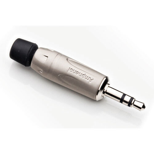 Amphenol JACK PLUG 3,5MM STEREO SATIN Amphenol JACK PLUG 3,5MM STEREO SATIN