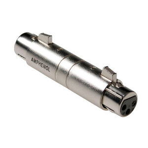 Amphenol XLR Male - XLR Male adapter