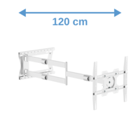 TV Beugel Ferrom 120 cm Rotate 400 Wit