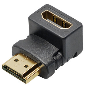 KEM HDMI male - HDMI female 90°adapter KEM HDMI male - HDMI female 90°adapter