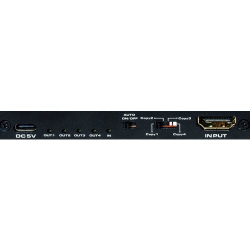 MaxTrack HDMI Splitter 4 Poorts - 8K @ 60 Hz