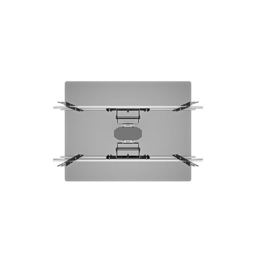 Multibrackets TV Vloerstandaard 180 HD Back to Back Zwart