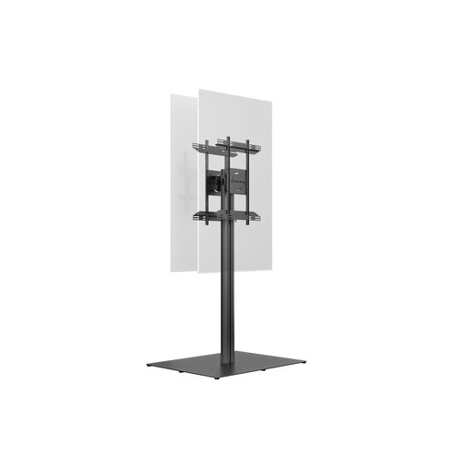 Multibrackets TV Vloerstandaard 180 HD Back to Back Zwart