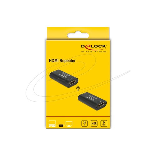 DeLock HDMI Repeater 4K @ 60Hz - max. 30 meter