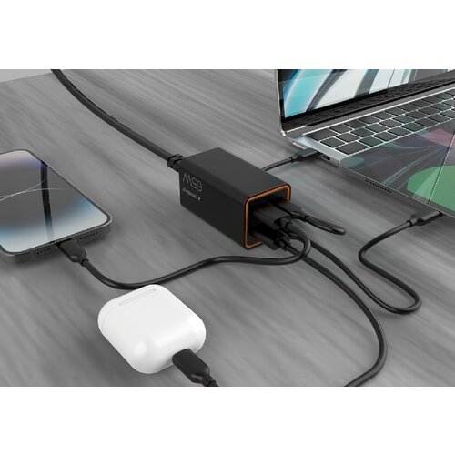 Gembird 4-Poorts USB Snellader 100 W