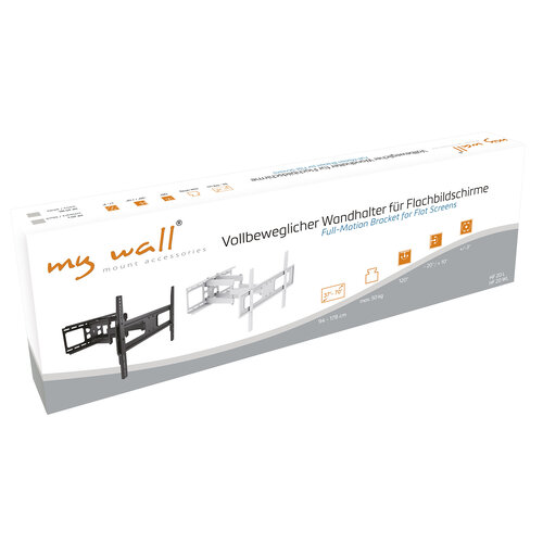 MyWall TV Muurbeugel HF20 - Volledig beweegbaar (37-70 inch)