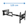 XTRARM TV Beugel Ferrom 120 cm Rotate 400 XTRARM TV Beugel Ferrom 120 cm Rotate 400
