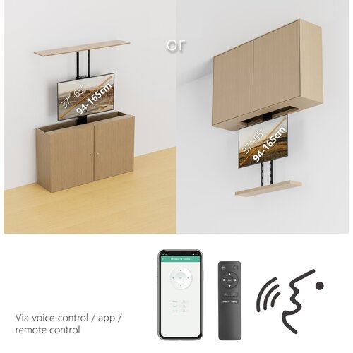 MyWall TV Lift voor vloer en plafond HP 66-2 L MyWall TV Lift voor vloer en plafond HP 66-2 L