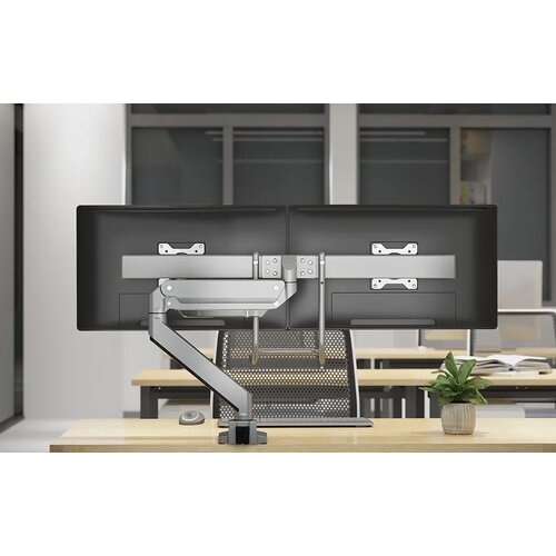 Neomounts Monitorarm voor 2 schermen NM-D775DXSILVER
