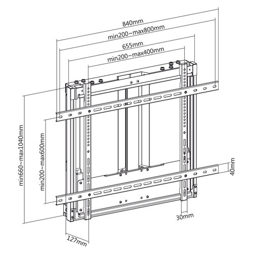 MyWall TV muurbeugel Balance HP 34-1 L MyWall TV muurbeugel Balance HP 34-1 L