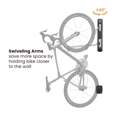 Draaibare muurbeugel voor fiets Draaibare muurbeugel voor fiets