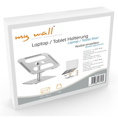 MyWall Tablet & Laptop tafelstandaard MyWall Tablet & Laptop tafelstandaard
