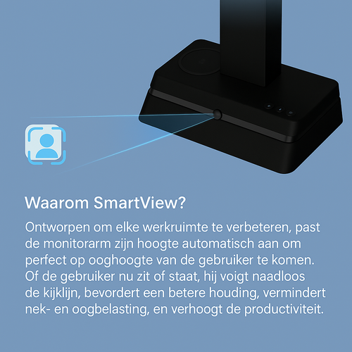 MyWall Monitorarm HL 66-1 L