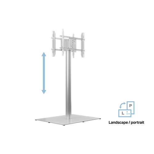 Multibrackets TV standaard 180 HD B2B Zilver