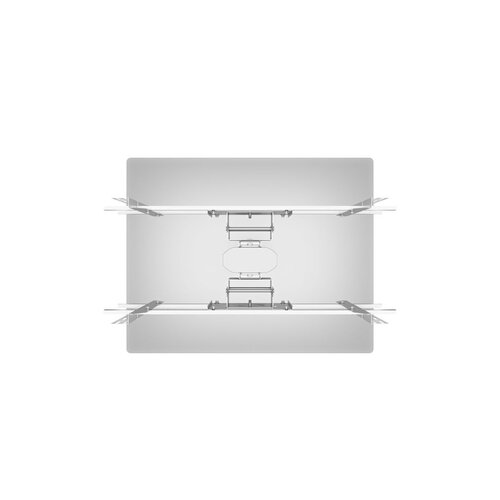 Multibrackets TV Vloerstandaard 180 HD Back to Back Zilver