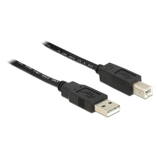 DeLock Actieve USB 2.0 A male - USB 2.0 B male - 11 meter
