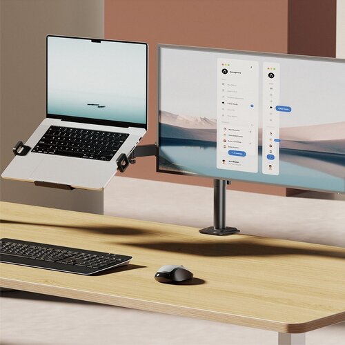 MyWall Monitor + Laptop arm HEG 8 L