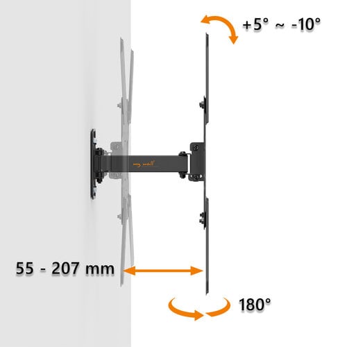 MyWall TV Beugel HEG 5 L (23 t/m 65 inch)