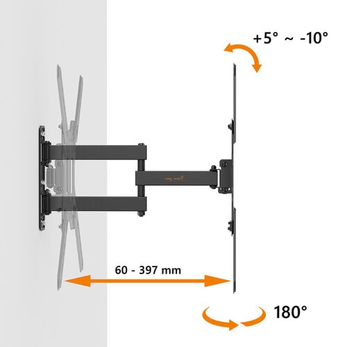MyWall TV Beugel HEG 6 L (23 t/m 65 inch) MyWall TV Beugel HEG 6 L (23 t/m 65 inch)