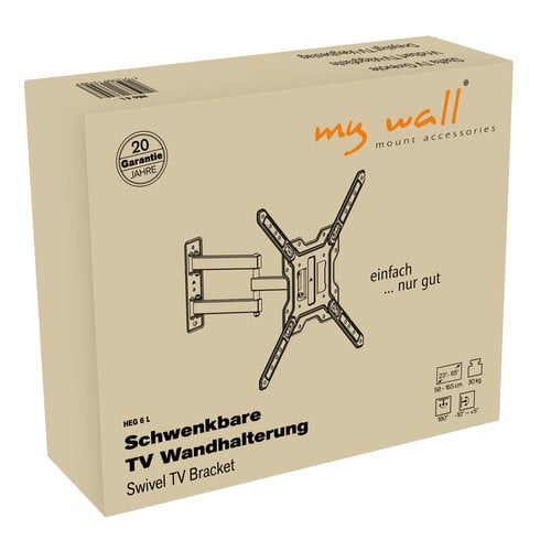 MyWall TV Beugel HEG 6 L (23 t/m 65 inch) MyWall TV Beugel HEG 6 L (23 t/m 65 inch)