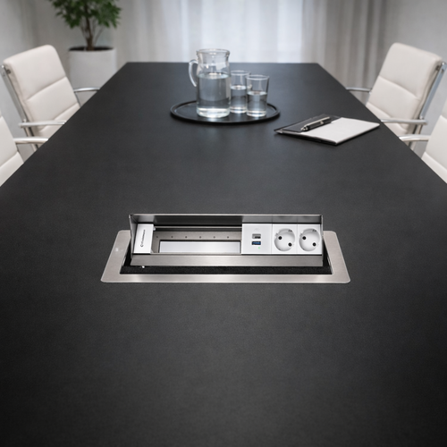 Kindermann CablePort Standard² VA - 6-voudig - 2x Stroom, 1x USB lader (C + A)