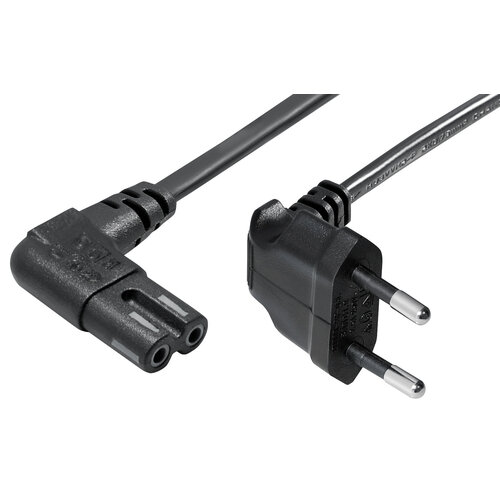 KEM Stroomkabel haakse CEE 7/16 - haakse C7 - 10 meter KEM Stroomkabel haakse CEE 7/16 - haakse C7 - 10 meter