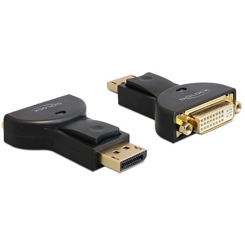 DeLock DP male - DVI (24+5) female adapter DeLock DP male - DVI (24+5) female adapter
