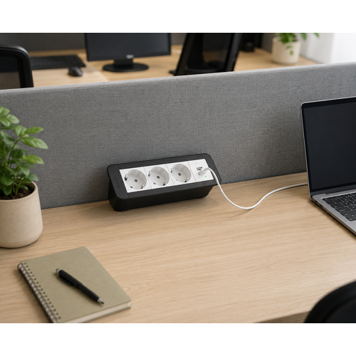 CablePort Office Desk