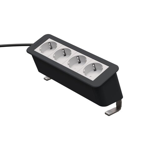 Kindermann CablePort Office Desk 4V 4x Stroom