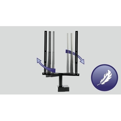 Sabaj IN-Stand Manual 360 Roterende ingebouwde TV Standaard Sabaj IN-Stand Manual 360 Roterende ingebouwde TV Standaard