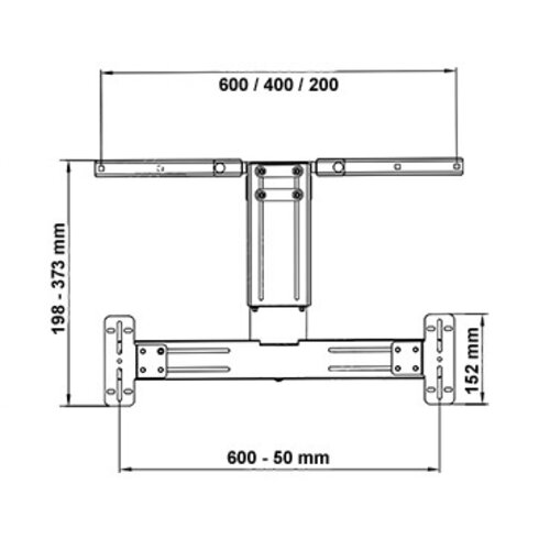 MyWall Universele Soundbar Beugel HZ 10 L MyWall Universele Soundbar Beugel HZ 10 L