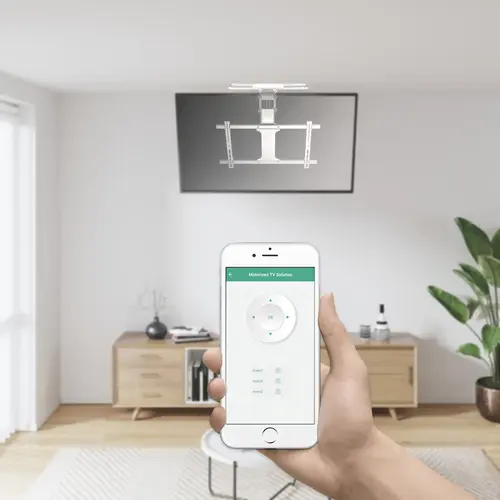 MyWall Elektrische Plafondbeugel Draai -en Opklapbaar HL 47 MW - Wit MyWall Elektrische Plafondbeugel Draai -en Opklapbaar HL 47 MW - Wit