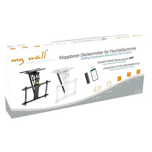 MyWall Elektrische Plafondbeugel Draai -en Opklapbaar HL 47 MW - Wit MyWall Elektrische Plafondbeugel Draai -en Opklapbaar HL 47 MW - Wit