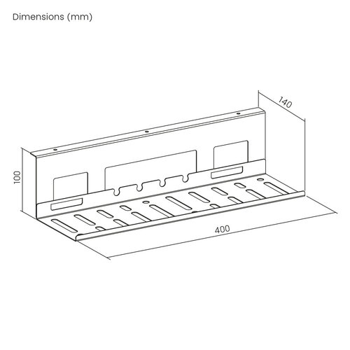 MyWall Bureau Kabelgoot HZ 48 L MyWall Bureau Kabelgoot HZ 48 L