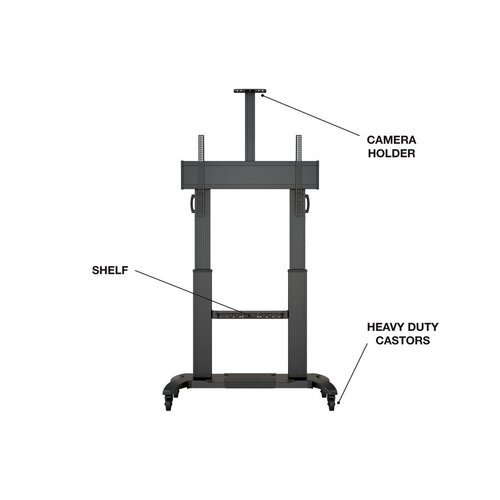 Multibrackets Public Floorstand Dual Pillar 180 HD Multibrackets Public Floorstand Dual Pillar 180 HD