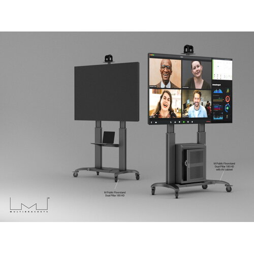 Multibrackets Public Floorstand Dual Pillar 180 HD Multibrackets Public Floorstand Dual Pillar 180 HD