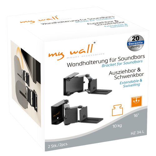 MyWall Universele Soundbar Muurbeugel HZ 34 L