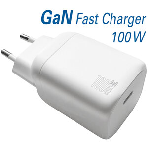 MaxTrack USB-C snellader 100W (GaN )– met PPS en AVS