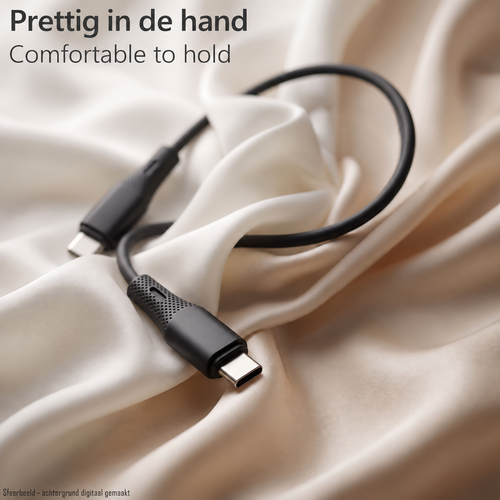 MaxTrack USB-C naar USB-C kabel 60W – 1.0 meter MaxTrack USB-C naar USB-C kabel 60W – 1.0 meter