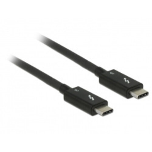 DeLock Thunderbolt™ 3 (40 Gb/s) USB-C™ Kabel (passive)-1.0 meter DeLock Thunderbolt™ 3 (40 Gb/s) USB-C™ Kabel (passive)-1.0 meter