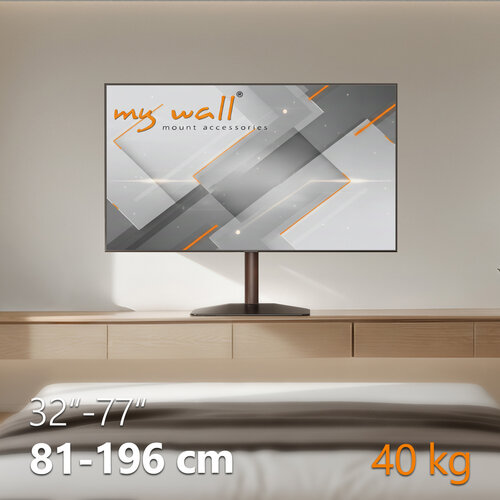 MyWall Universele TV Voet 32-77″ Draaibaar & Verstelbaar – Walnoot – myWall HP 128 MyWall Universele TV Voet 32-77″ Draaibaar & Verstelbaar – Walnoot – myWall HP 128