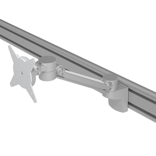 Dataflex ViewLite Viewlite Plus 512 In Hoogte Verstelbare Monitorarm voor Rail tot 32 Inch – Zilver Dataflex ViewLite Viewlite Plus 512 In Hoogte Verstelbare Monitorarm voor Rail tot 32 Inch – Zilver
