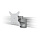 Dataflex ViewLite Viewlite 402 Compacte Monitorarm voor Rail en Toolbar – Zilver