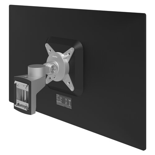 Dataflex ViewLite Viewlite 402 Compacte Monitorarm voor Rail en Toolbar – Zilver