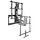 MyWall Draaibare TV beugel met hoogteverstelling – 42–65 inch – 8–25 kg – HP 55 AL