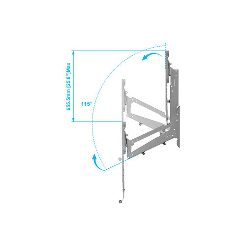 MyWall Draaibare TV beugel met hoogteverstelling – 42–65 inch – 8–25 kg – HP 55 AL MyWall Draaibare TV beugel met hoogteverstelling – 42–65 inch – 8–25 kg – HP 55 AL
