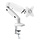 MyWall Monitorarm HL 16 WL Wit – Verstelbare gasveer monitorarm voor 1 scherm van 17-32 inch, 2-9 kg