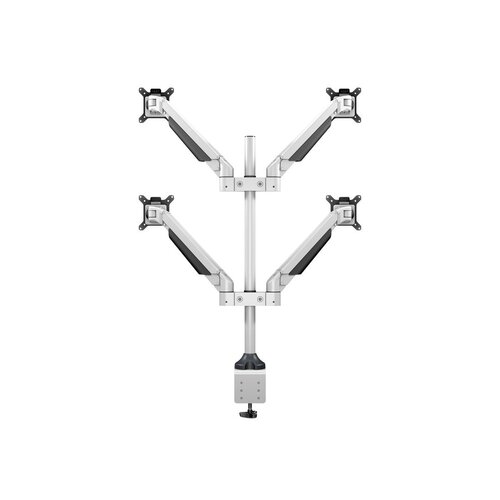 Multibrackets Monitorarm voor 4 schermen – 15–32 inch – 2–10 kg per scherm – wit