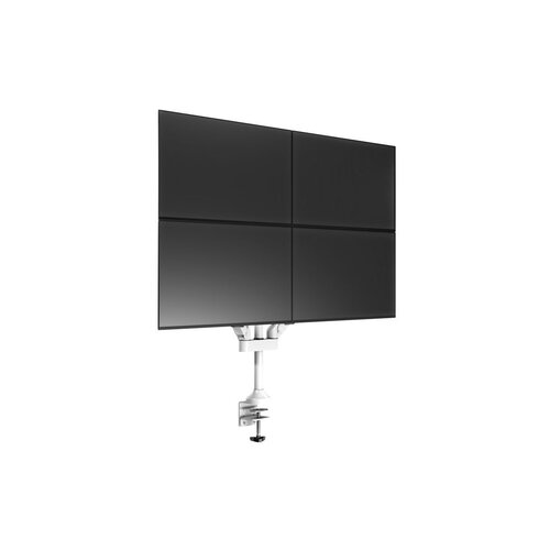 Multibrackets Monitorarm voor 4 schermen – 15–32 inch – 2–10 kg per scherm – wit